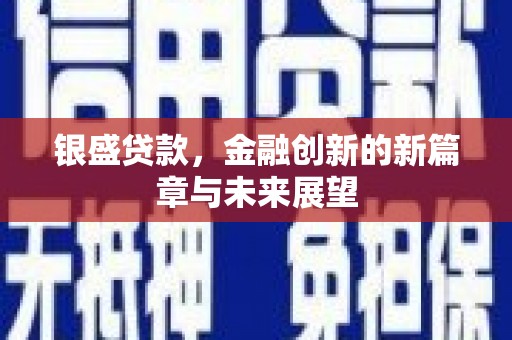 得荣银盛贷款，金融创新的新篇章与未来展望