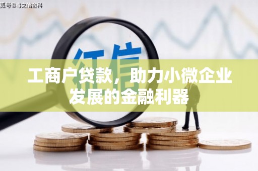 水富工商户贷款，助力小微企业发展的金融利器