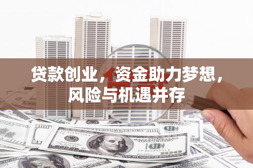 云龙贷款创业，资金助力梦想，风险与机遇并存