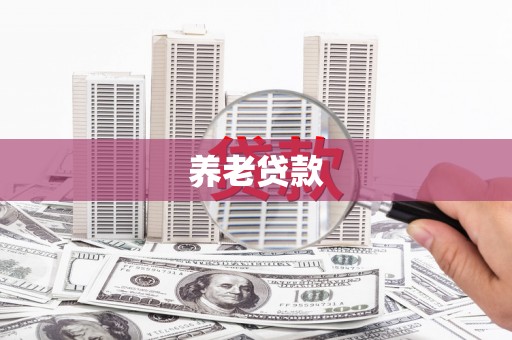 邓州养老贷款