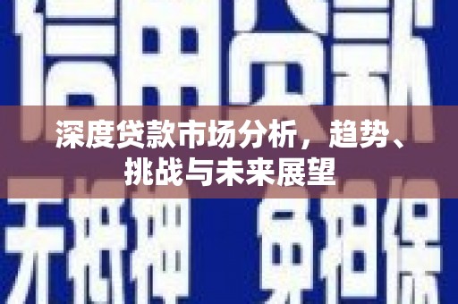 秀林深度贷款市场分析，趋势、挑战与未来展望