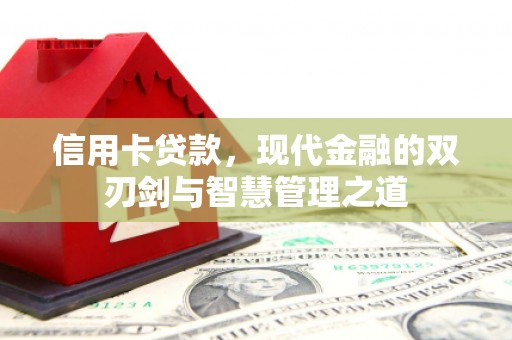 墨江信用卡贷款，现代金融的双刃剑与智慧管理之道
