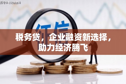 秦安税务贷，企业融资新选择，助力经济腾飞