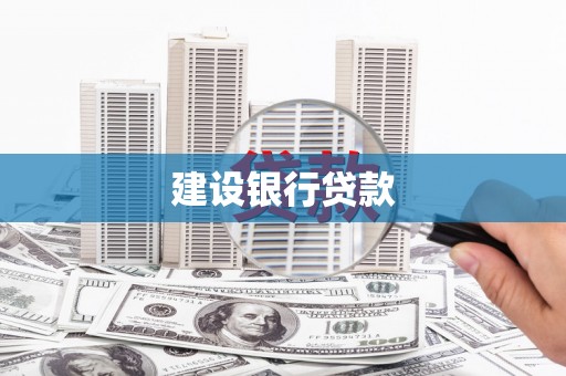 茂县建设银行贷款