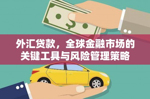 云霄外汇贷款，全球金融市场的关键工具与风险管理策略