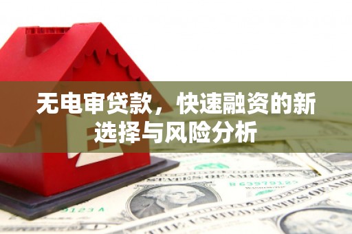 烈山无电审贷款，快速融资的新选择与风险分析