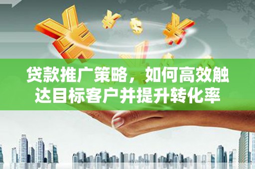 曲麻莱贷款推广策略，如何高效触达目标客户并提升转化率