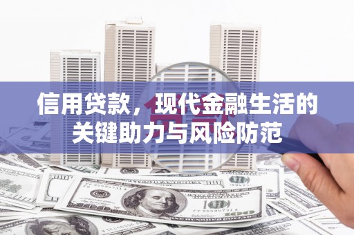 萨嘎信用贷款，现代金融生活的关键助力与风险防范