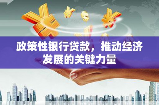 官田政策性银行贷款，推动经济发展的关键力量