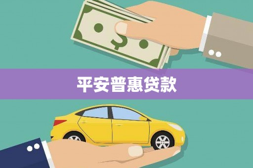 吴忠平安普惠贷款