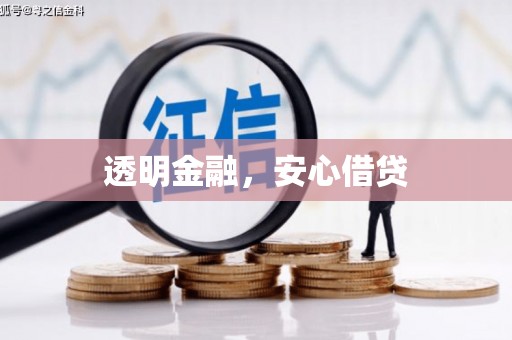 湖西透明金融，安心借贷