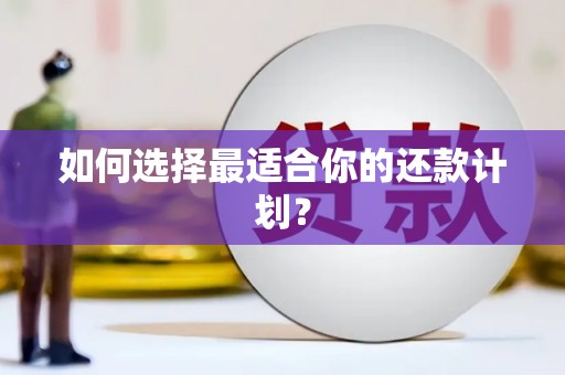 洮南如何选择最适合你的还款计划？