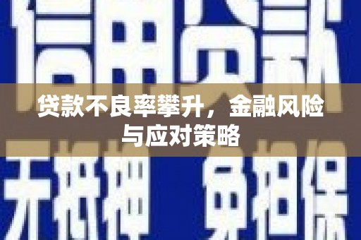 光泽贷款不良率攀升，金融风险与应对策略